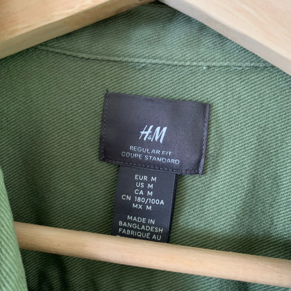 H&M Heavyweight Button Up - Picture 4 of 4